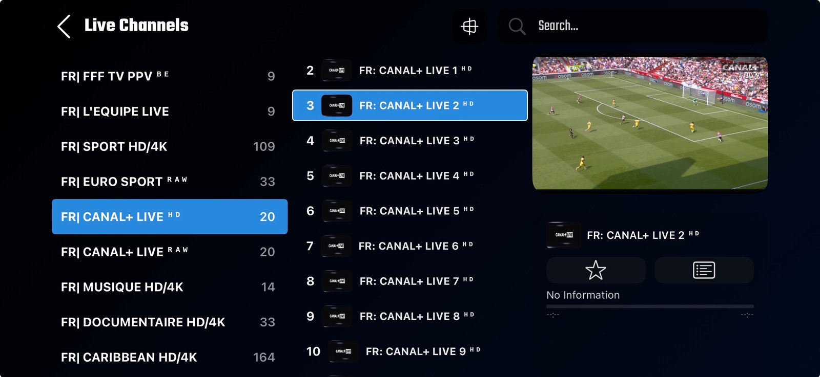 iBO Player application IPTV sur smartbox X96