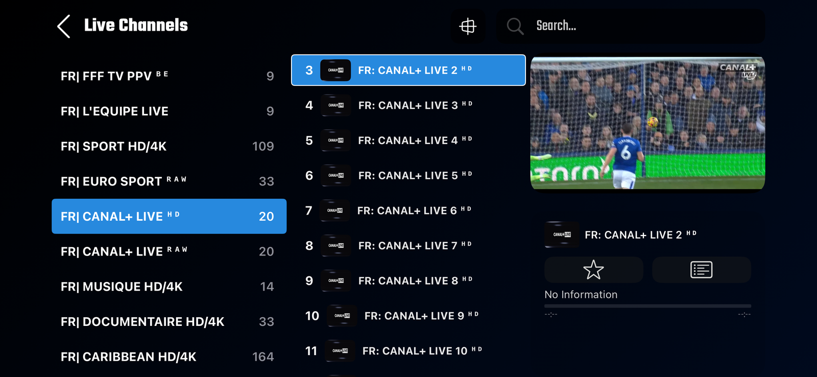 iBO Player application IPTV sur Xiaomi TV Box