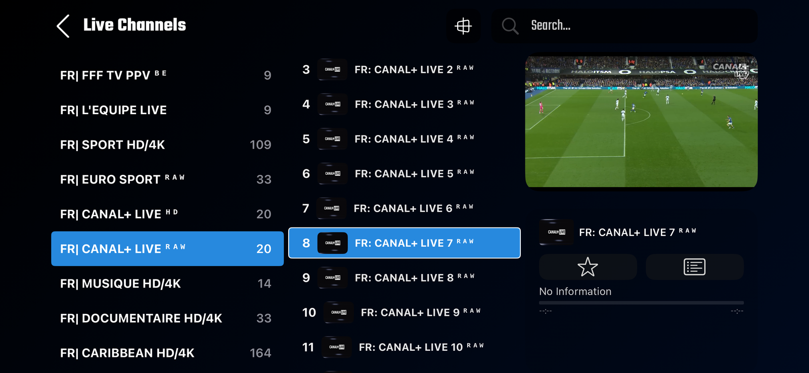 iBO Player application IPTV sur Amazon Fire TV Stick